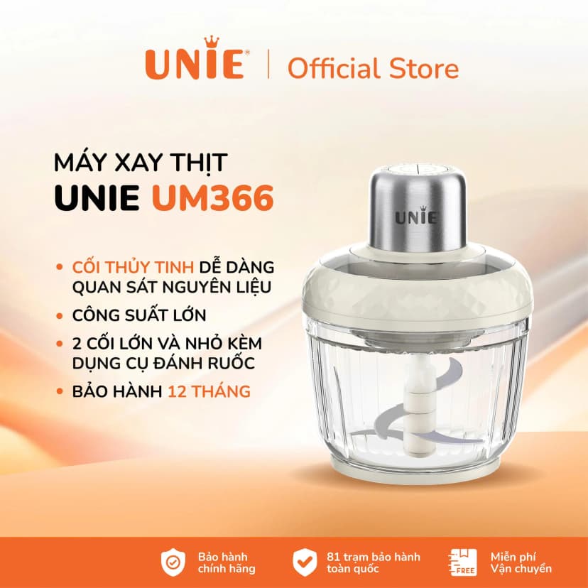 Máy xay thịt đa năng Unie UM366 400W 2.5 lít - Giá rẻ nhất hôm nay - Ảnh 13