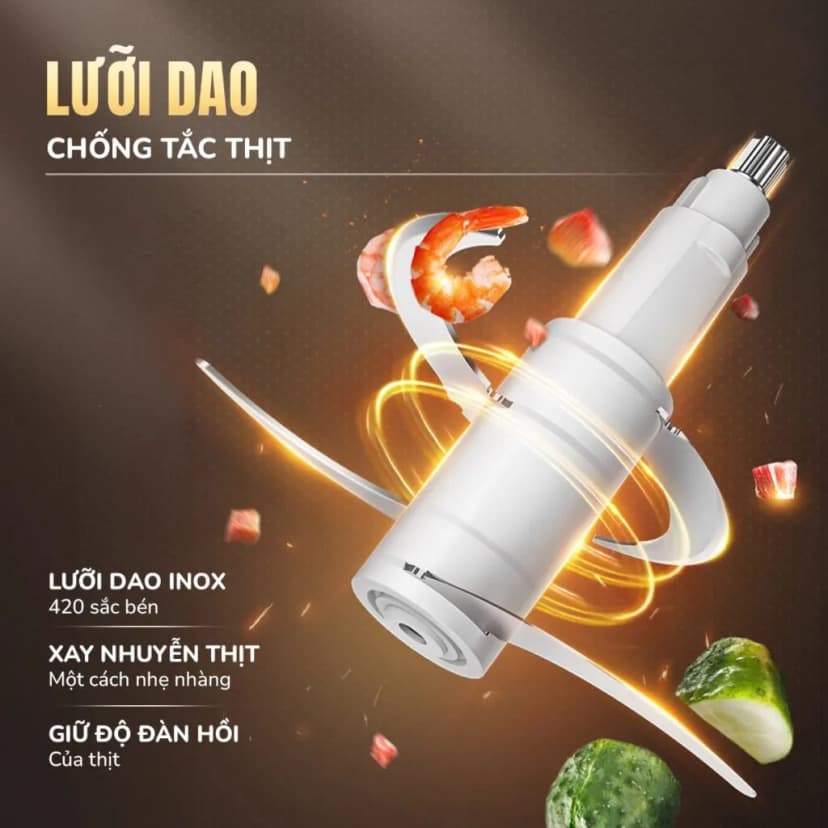 Máy xay thịt đa năng Unie UM366 400W 2.5 lít - Giá rẻ nhất hôm nay - Ảnh 14