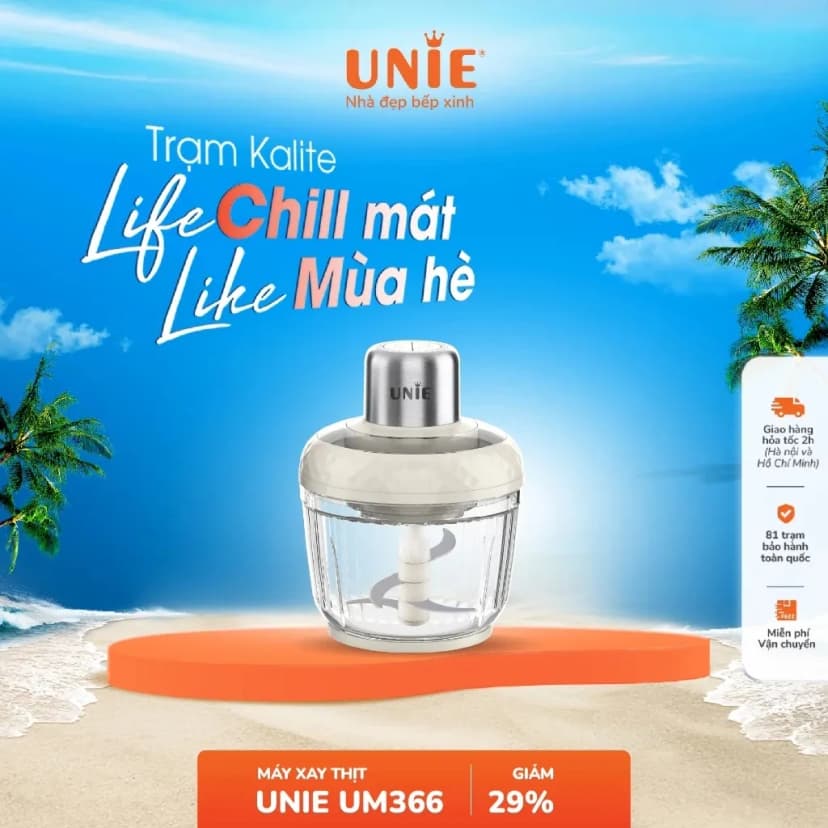 Máy xay thịt đa năng Unie UM366 400W 2.5 lít - Giá rẻ nhất hôm nay - Ảnh 16