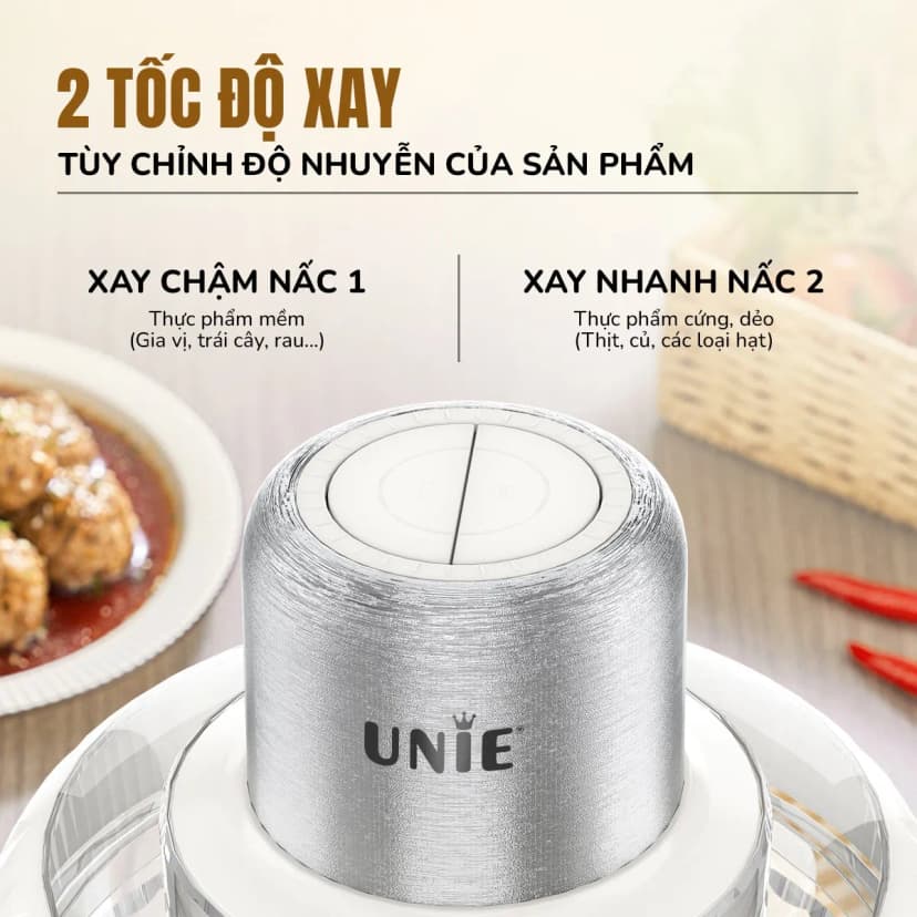 Máy xay thịt đa năng Unie UM366 400W 2.5 lít - Giá rẻ nhất hôm nay - Ảnh 17