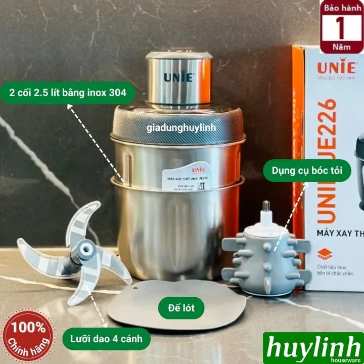 Máy xay thịt đa năng Unie UM366 400W 2.5 lít - Giá rẻ nhất hôm nay - Ảnh 19