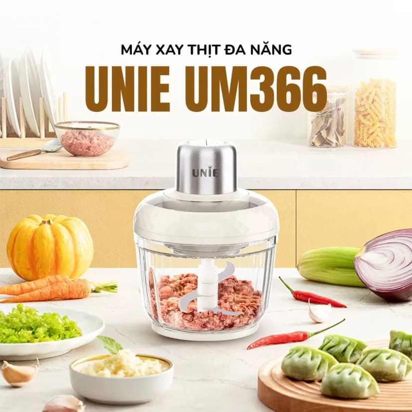 Máy xay thịt đa năng Unie UM366 400W 2.5 lít - Giá rẻ nhất hôm nay - Ảnh 9