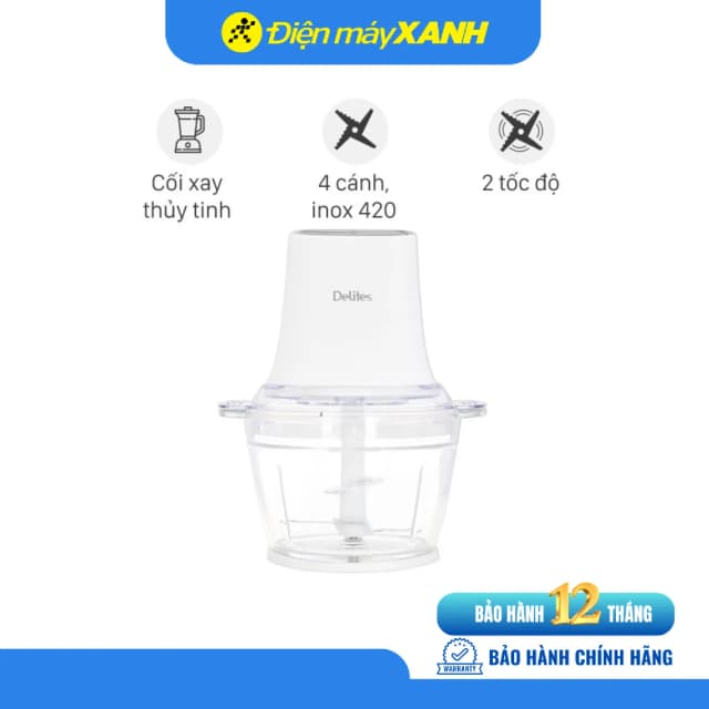 So sánh giá Máy xay thịt đa năng Delites MC390E-N 400W 1.2 lít rẻ nhất? - Ảnh 5