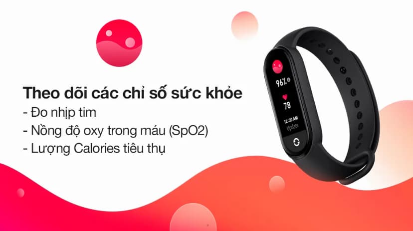 So sánh giá Vòng đeo tay thông minh Mi Band 6 Đen - Tìm sản phẩm giá rẻ nhất - Ảnh 1