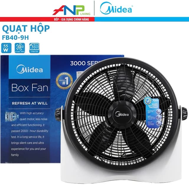 So sánh giá Quạt hộp Midea 5 cánh FB40-9H 55W rẻ nhất? - Ảnh 9