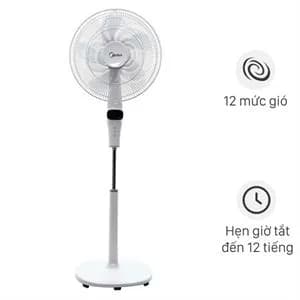 Quạt đứng Midea 5 cánh FS40-15DR 55W - Ảnh 11