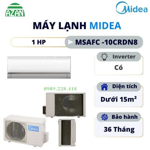 So sánh giá Máy lạnh Midea Inverter 1 HP MAFA-09CDN8 rẻ nhất? - Ảnh 3