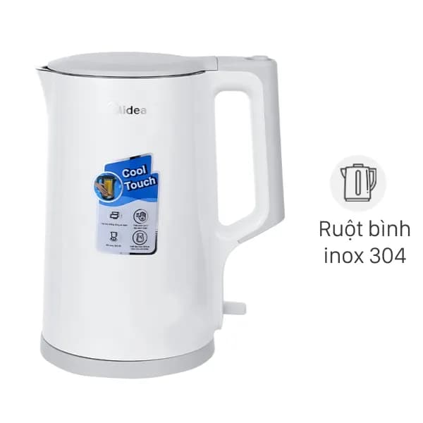 Bình đun siêu tốc Midea 1.7 lít MK-17DW - Ảnh 10