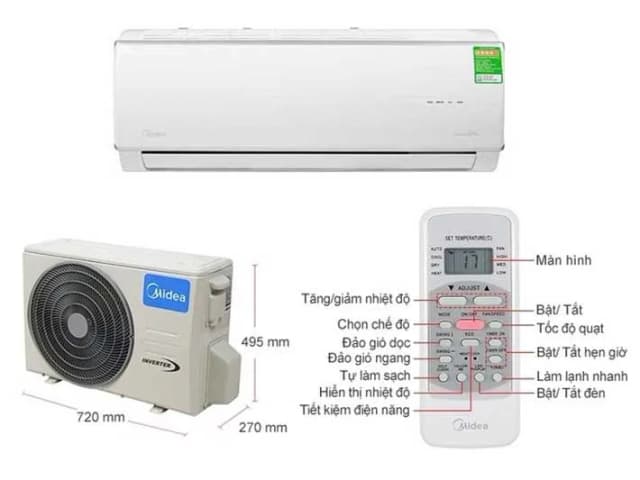 So sánh giá Máy lạnh Midea Inverter 1 HP MSAGA-10CRDN8 rẻ nhất? - Ảnh 17