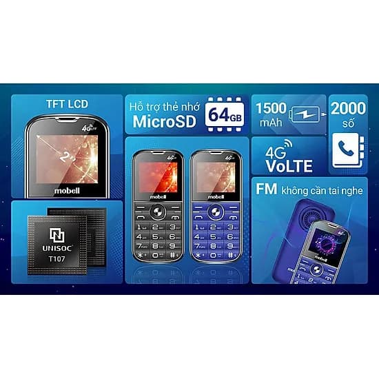 Điện thoại Mobell F209 - 16