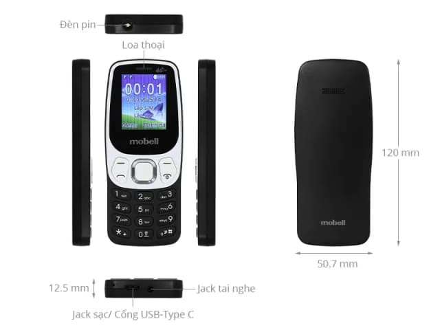 Điện thoại Mobell M179 - 1