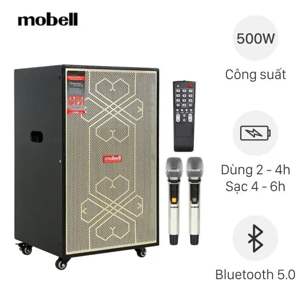 So sánh giá Loa kéo karaoke Mobell MK-6080 500W rẻ nhất?