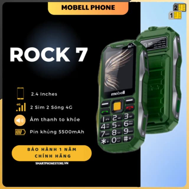 Điện thoại Mobell Rock 7 - 3