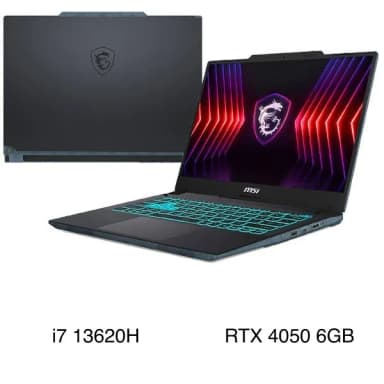Laptop MSI Gaming Cyborg 14 A13VE - 090VN (i7 13620H, 16GB, 512GB, RTX 4050 6GB, Full HD+ 144Hz, Win11)