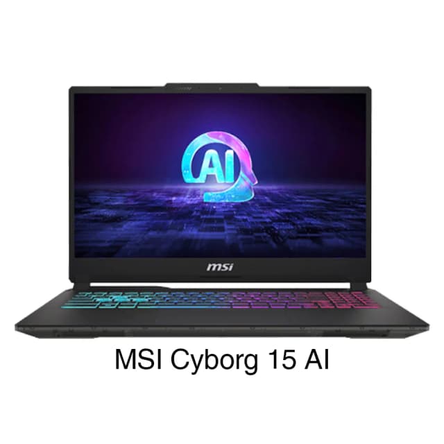 Laptop MSI Gaming Cyborg 15 AI A1VEK - 053VN (Ultra 7 155H, 16GB, 512GB, RTX 4050 6GB, Full HD 144Hz, Win11) - 1