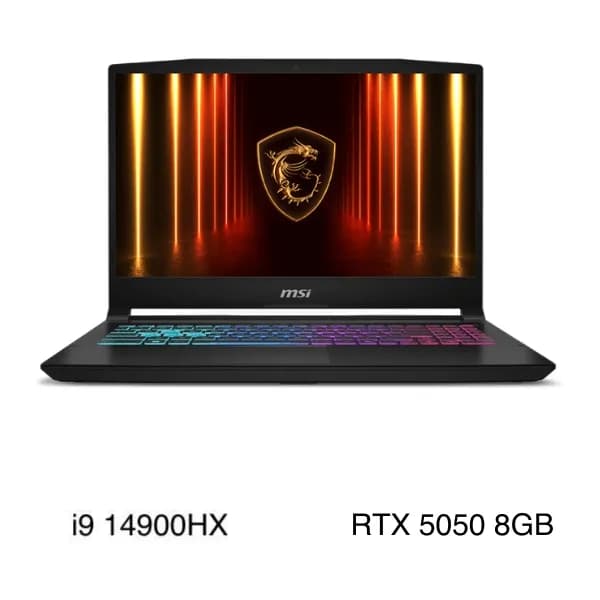 Laptop MSI Gaming Katana 15 HX B14WEK - 295VN (i9 14900HX, 16GB, 512GB, RTX 5050 8GB, QHD, 165Hz, Win11) - Ảnh 5