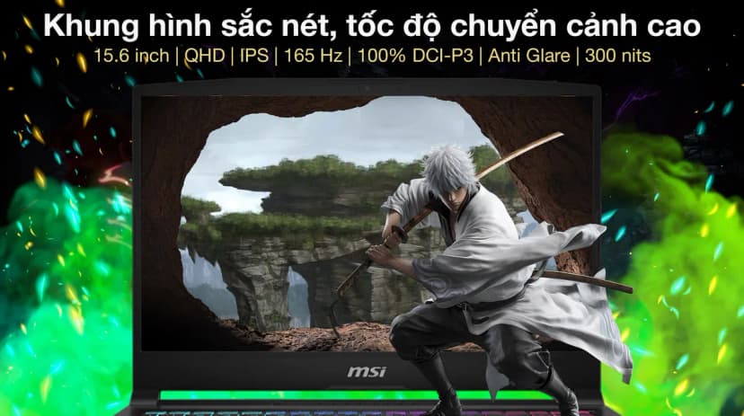 Laptop MSI Gaming Katana 15 HX B14WGK - 023VN (i7 14650HX, 16GB, 1TB, RTX 5070 8GB, QHD, 165Hz, Win11) - Giá rẻ nhất hôm nay - Ảnh 4