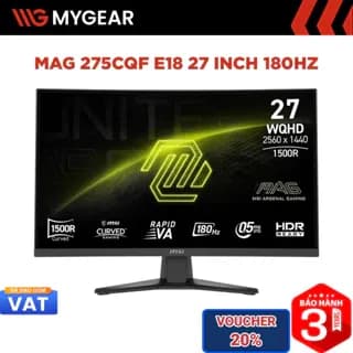 So sánh giá Màn hình Gaming MSI MAG 275CQF E18 (27 inch, 2K, VA, 180Hz, 0.5ms) rẻ nhất? - Ảnh 19