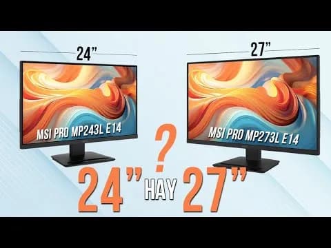 So sánh giá Màn hình Gaming MSI PRO MP273L-E14 27 inch Full HD/IPS/144Hz/4ms rẻ nhất? - Ảnh 14