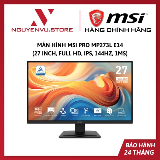 So sánh giá Màn hình Gaming MSI PRO MP273L-E14 27 inch Full HD/IPS/144Hz/4ms rẻ nhất? - Ảnh 9