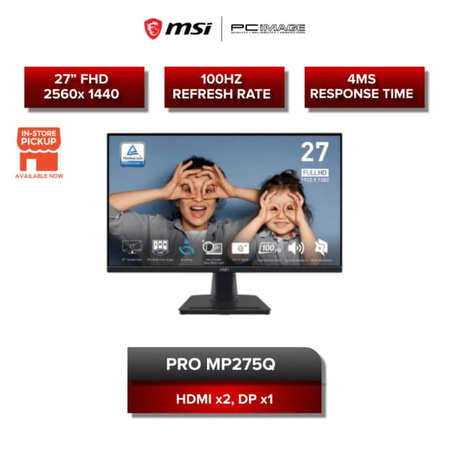 Top 1 so sánh giá Màn hình Gaming MSI PRO MP275Q-E14 (27 inch, WQHD, IPS, 144Hz, 4ms) - Tìm sản phẩm giá rẻ nhất - Ảnh 10