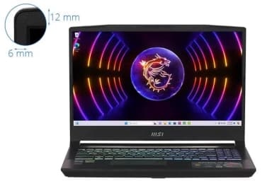 Laptop MSI Gaming Katana 15 B13UDXK - 2410VN (i5 13420H, 16GB, 512GB, RTX 3050 6GB, Full HD 144Hz, Win11) - 12