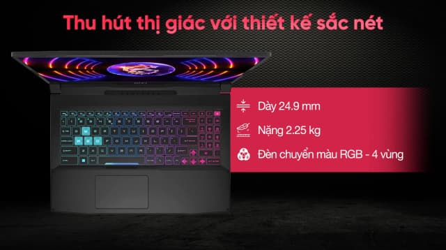 So sánh giá Laptop MSI Gaming Katana 15 B13VEK - 2416VN (i5 13420H, 16GB, 512GB, RTX 4050 6GB, Full HD 144Hz, Win11) rẻ nhất? - Ảnh 11