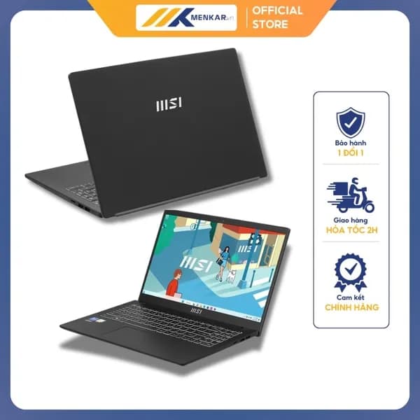 Laptop MSI Modern 15 B12MO - 628VN (i5 1235U, 16GB, 512GB, Full HD, Win11) - 13