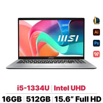 Laptop MSI Modern 15 F13MG - 667VN_16GB (i5 1334U, 16GB, 512GB, Full HD, Win11) - 18