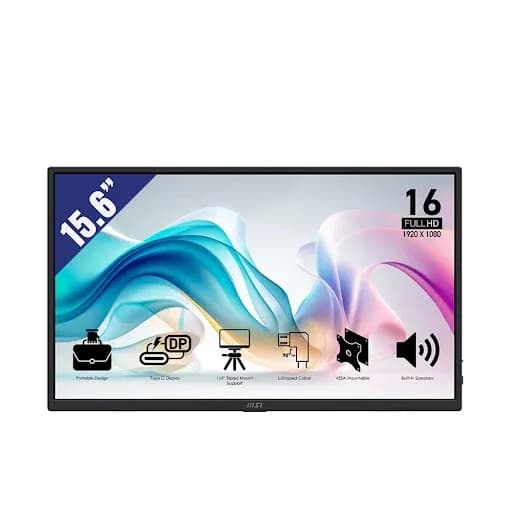 Màn hình di động MSI PRO MP165 E6 15.6 inch Full HD/IPS/60Hz/4ms - Ảnh 12