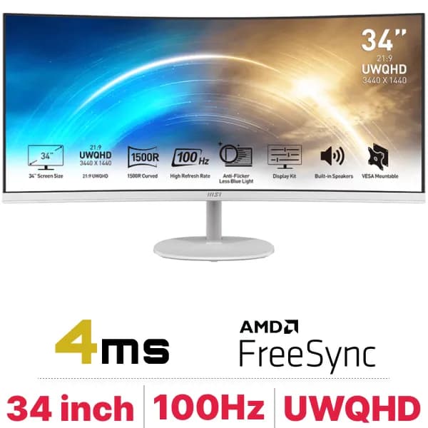 So sánh giá Màn hình MSI PRO MP341CQ 34 inch 3K/VA/100Hz/4ms rẻ nhất? - Ảnh 16