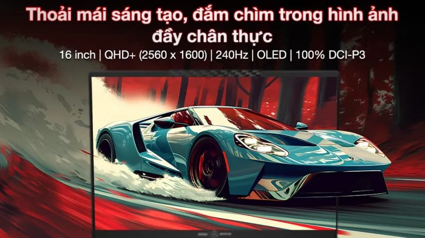 Laptop MSI Gaming Stealth A16 Mercedes AMG AI+ A3XWGG - 032VN (R9 AI HX 370, 32GB, 2TB, RTX 5070 8GB, QHD+ OLED 240Hz, Win11) - Giá rẻ nhất hôm nay - Ảnh 4
