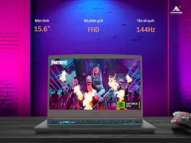 Laptop MSI Gaming Thin 15 B13UC - 1411VN (i7 13620H, 32GB, 512GB, RTX 3050 4GB, Full HD 144Hz, Win11) - 20