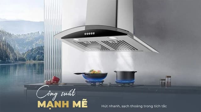 So sánh giá Máy hút mùi kính cong Nagakawa NKCH12M70 rẻ nhất? - Ảnh 3