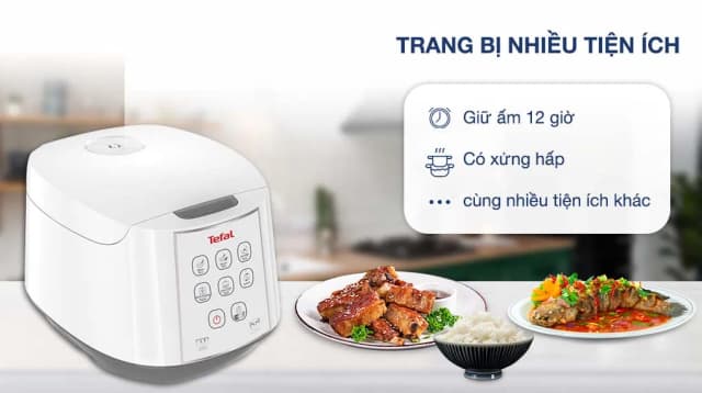 Top 1 so sánh giá Nồi cơm điện tử Tefal 1.8 lít RK733168 - Tìm sản phẩm giá rẻ nhất - Ảnh 13