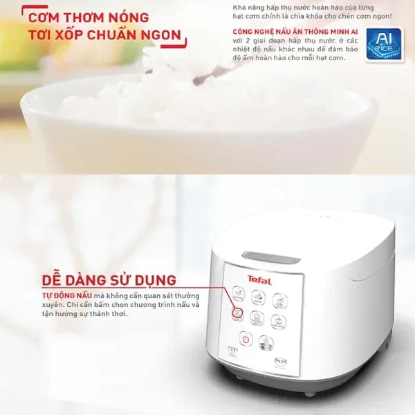 Top 1 so sánh giá Nồi cơm điện tử Tefal 1.8 lít RK733168 - Tìm sản phẩm giá rẻ nhất - Ảnh 18