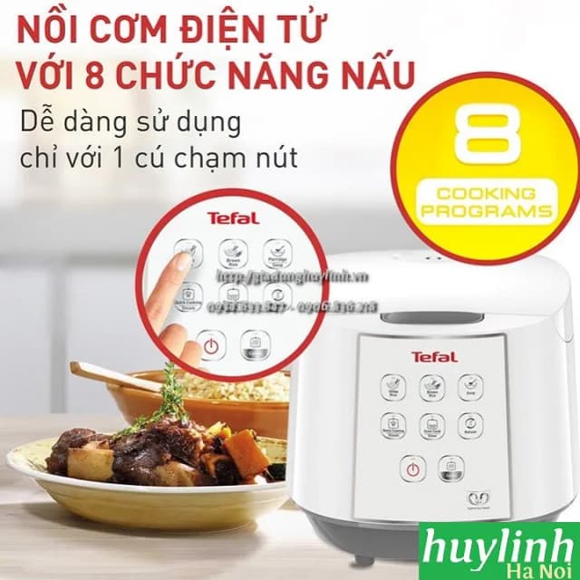 Top 1 so sánh giá Nồi cơm điện tử Tefal 1.8 lít RK733168 - Tìm sản phẩm giá rẻ nhất - Ảnh 23