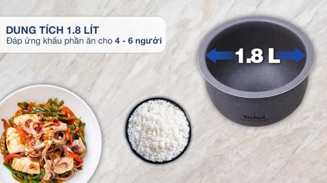 Top 1 so sánh giá Nồi cơm điện tử Tefal 1.8 lít RK733168 - Tìm sản phẩm giá rẻ nhất - Ảnh 27