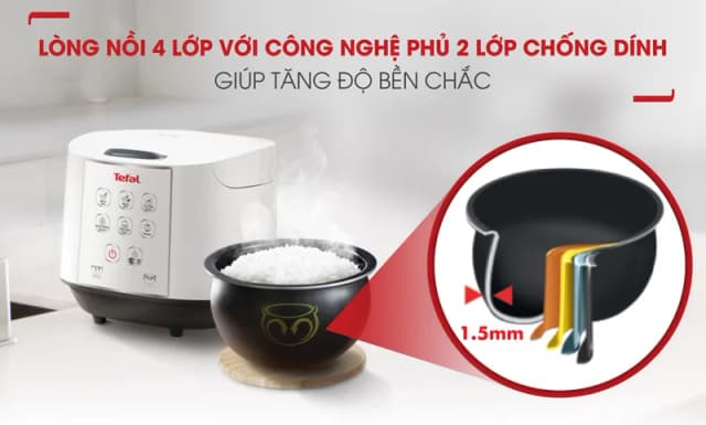 Top 1 so sánh giá Nồi cơm điện tử Tefal 1.8 lít RK733168 - Tìm sản phẩm giá rẻ nhất - Ảnh 29