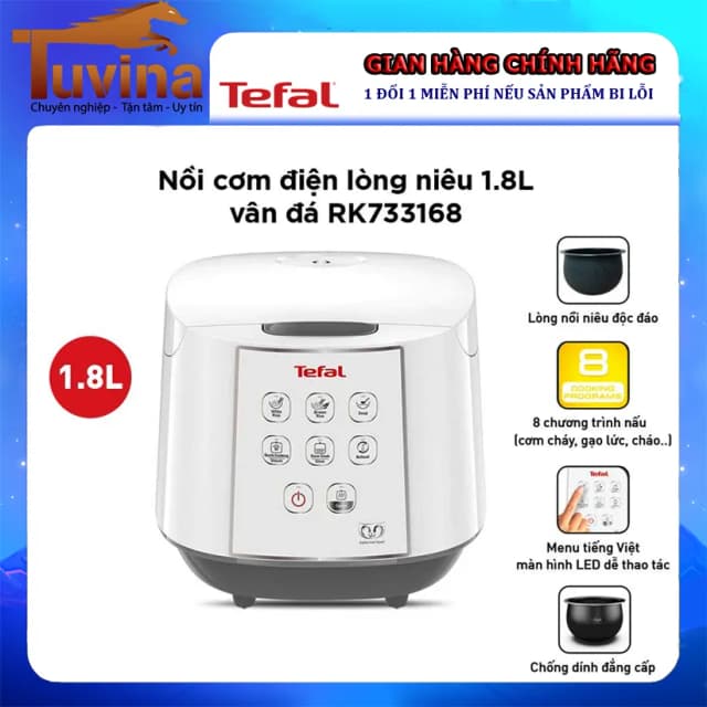 Top 1 so sánh giá Nồi cơm điện tử Tefal 1.8 lít RK733168 - Tìm sản phẩm giá rẻ nhất - Ảnh 4