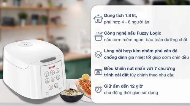 Top 1 so sánh giá Nồi cơm điện tử Tefal 1.8 lít RK733168 - Tìm sản phẩm giá rẻ nhất - Ảnh 32