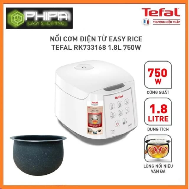 Top 1 so sánh giá Nồi cơm điện tử Tefal 1.8 lít RK733168 - Tìm sản phẩm giá rẻ nhất - Ảnh 50