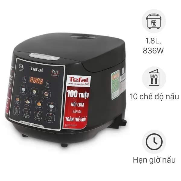 Top 1 so sánh giá Nồi cơm điện tử Tefal 1.8 lít RK733168 - Tìm sản phẩm giá rẻ nhất - Ảnh 61