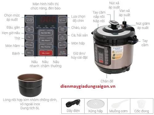 Top 1 so sánh giá Nồi áp suất cơ Lumias LPC-068 3 lít - Be - Tìm sản phẩm giá rẻ nhất - Ảnh 65