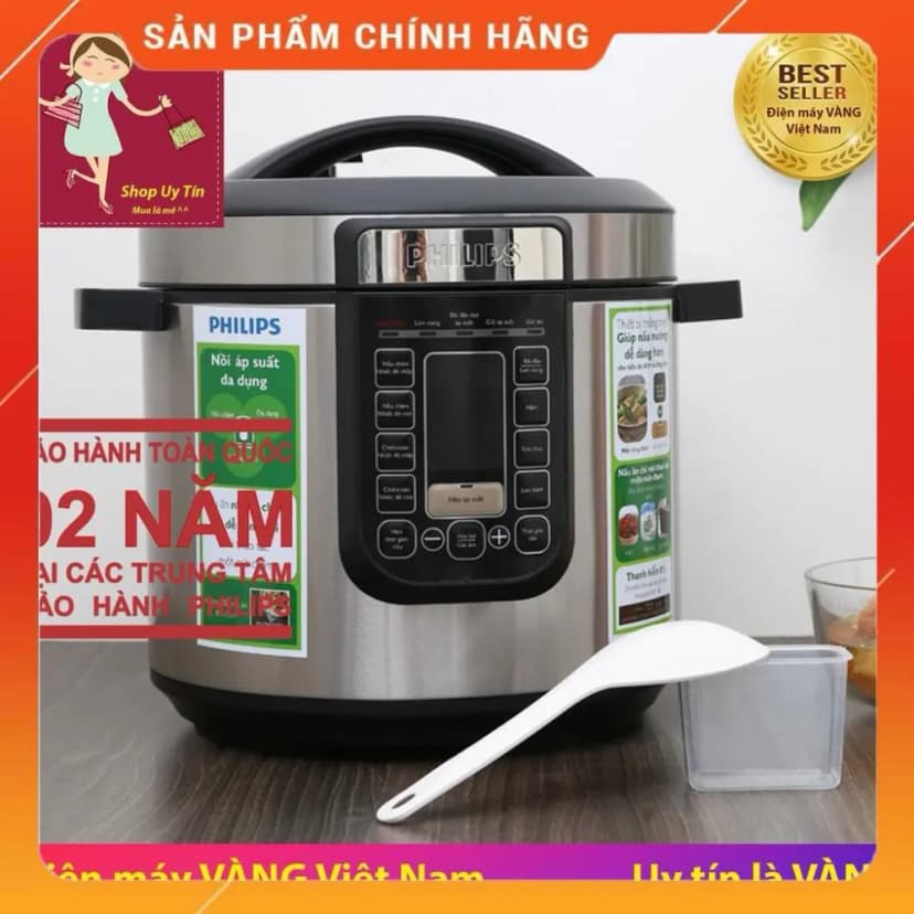 Nồi áp suất điện Philips HD2616/70 6 lít - Giá rẻ nhất hôm nay - Ảnh 13