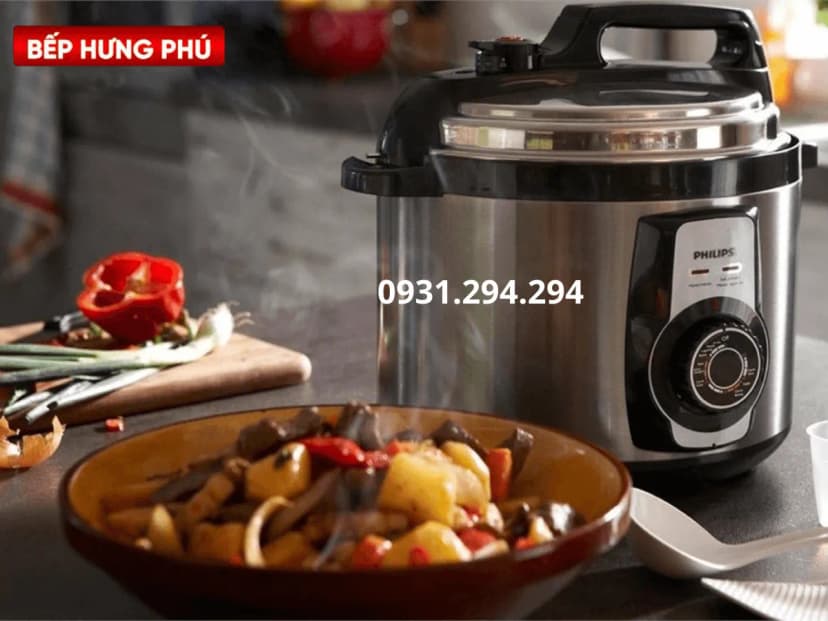 Nồi áp suất điện Philips HD2616/70 6 lít - Giá rẻ nhất hôm nay - Ảnh 16