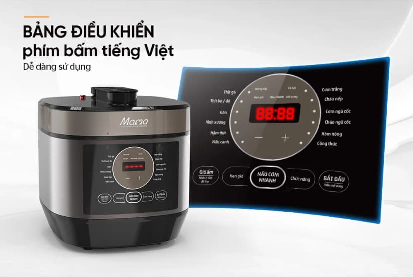 Nồi áp suất điện Sunhouse Mama SHD1580 5 lít - Giá rẻ nhất hôm nay - Ảnh 4