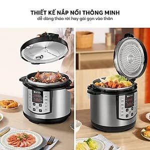 So sánh giá Nồi áp suất điện tử Elmich PCE-1809OL 6 lít rẻ nhất? - Ảnh 11
