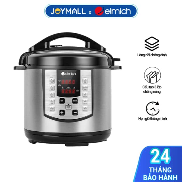 So sánh giá Nồi áp suất điện tử Elmich PCE-1809OL 6 lít rẻ nhất? - Ảnh 7