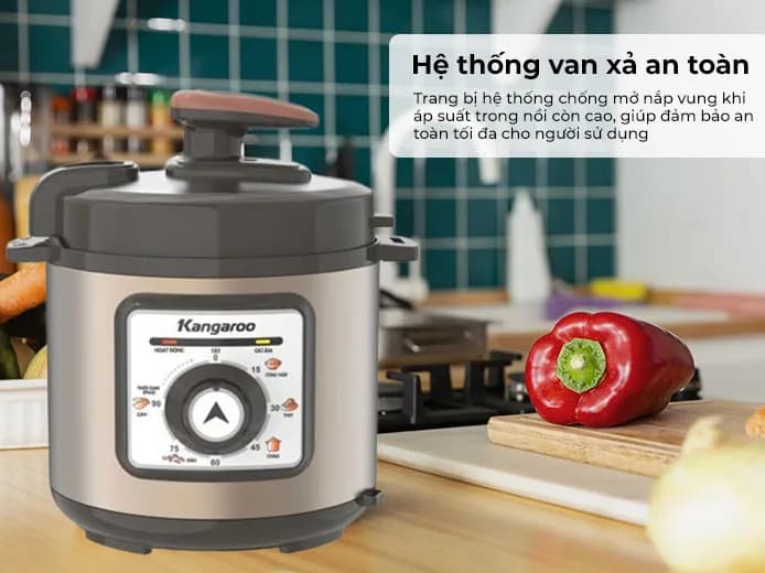 Nồi áp suất điện Kangaroo KG6P2 6 lít - Giá rẻ nhất hôm nay - Ảnh 11